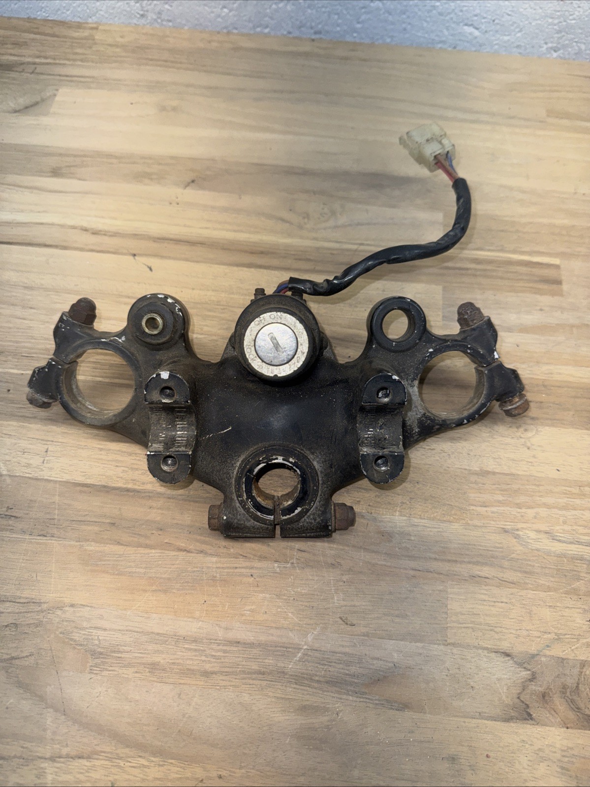 Honda CB750 Top Bridge Lower Handlebar Holder Triple Tree OEM Vintage