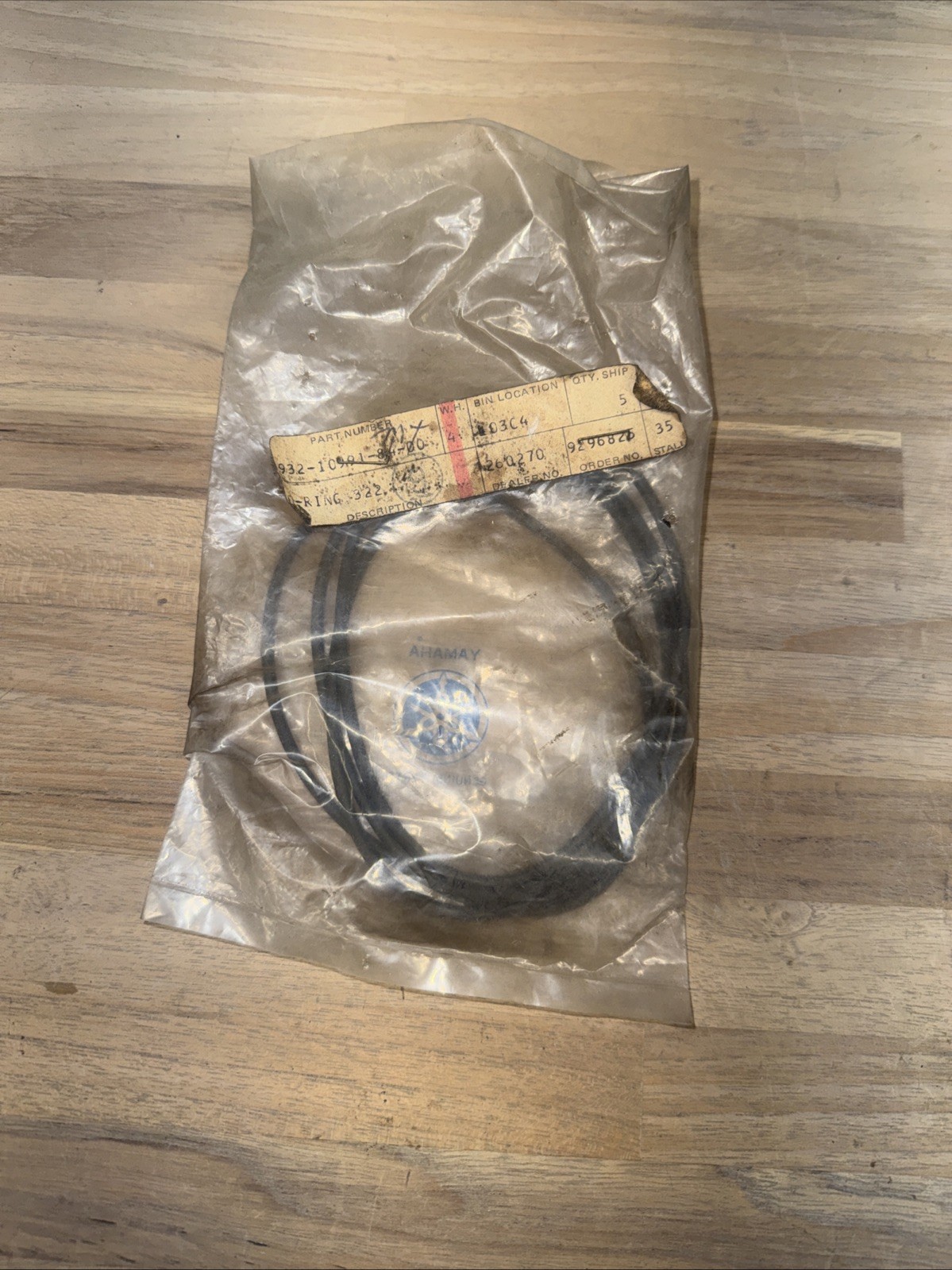 OEM 932-10991-84 Yamaha O RING NWOB NOS QTY5