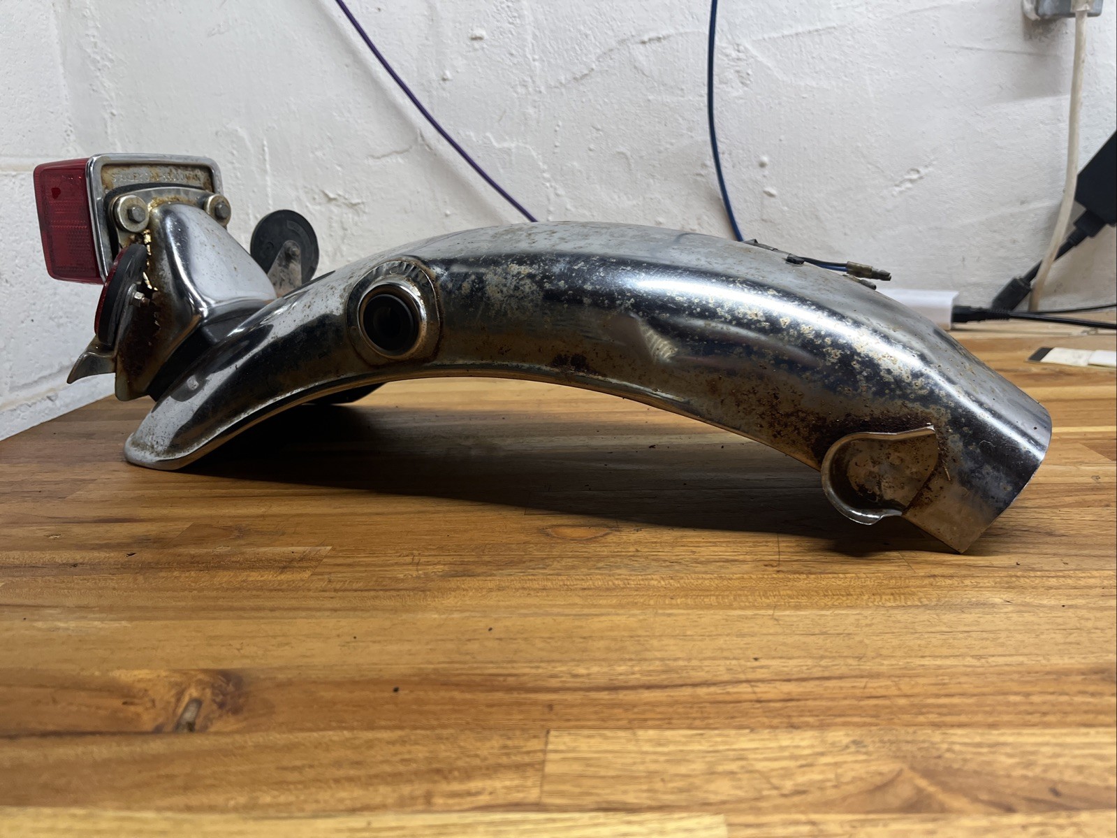 Yamaha XS650-2F rear fender