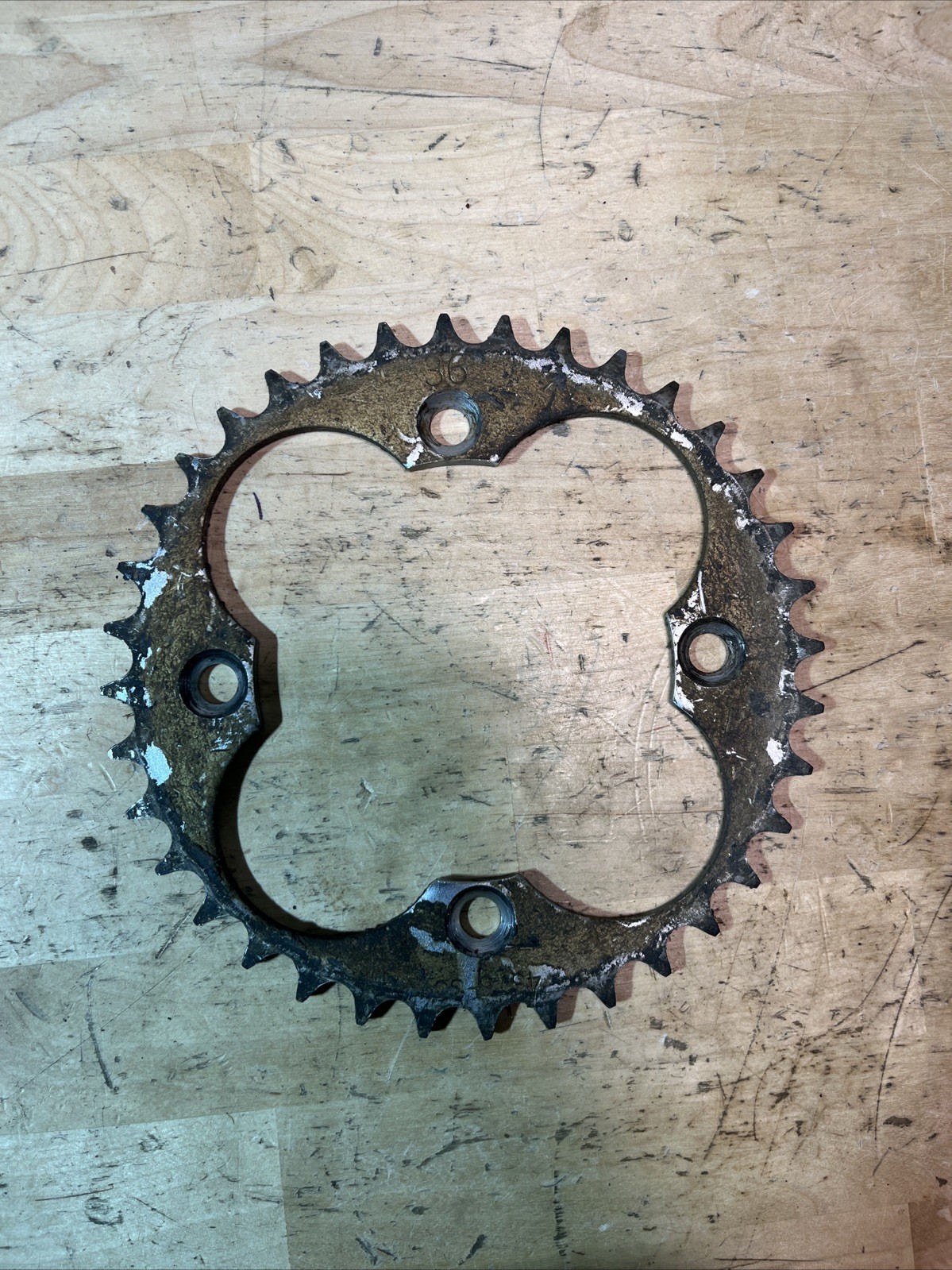 ✅  Honda Atc250r Trx250r Rear Sprocket Gear Chain 36 Tooth #1