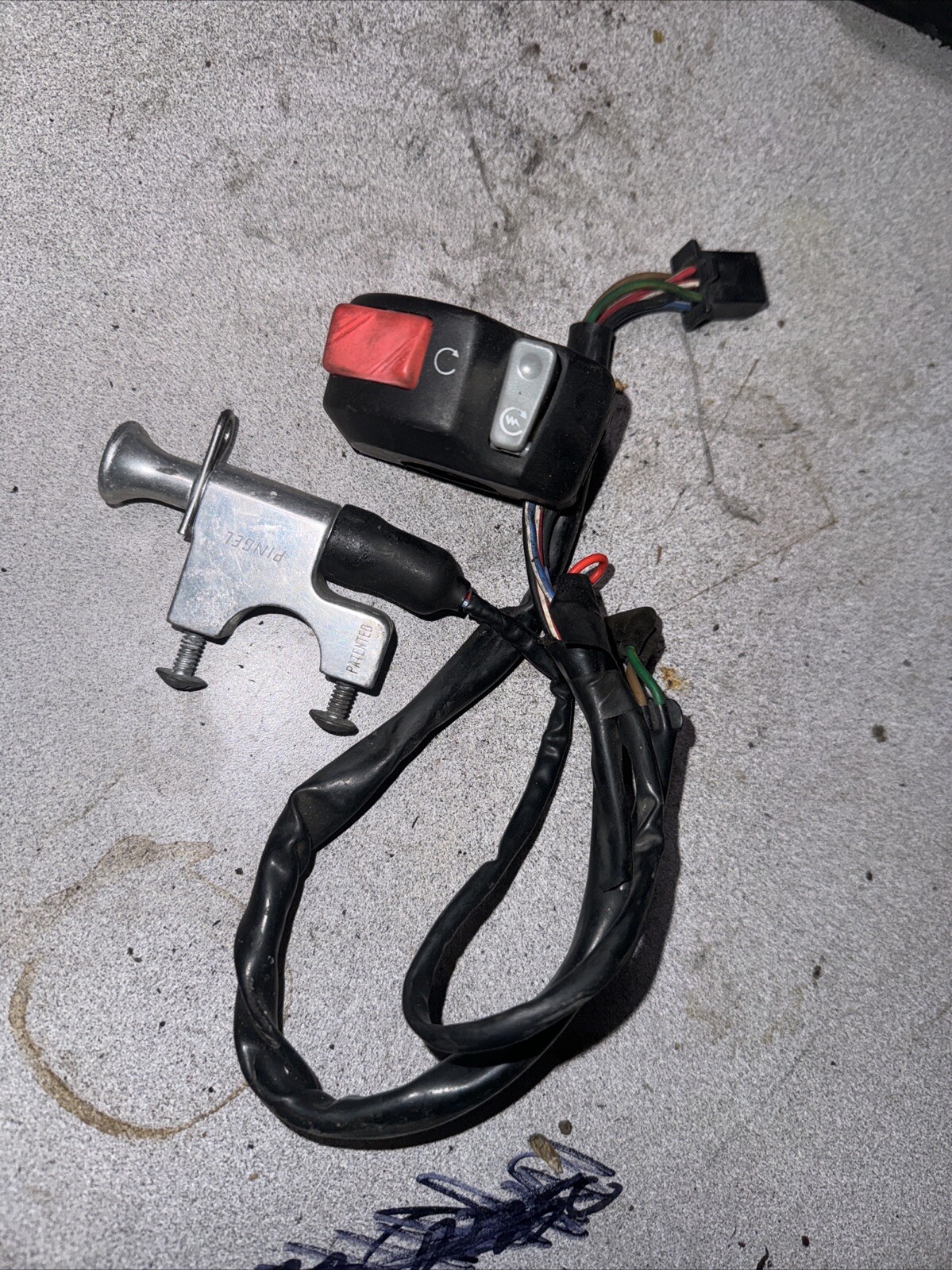 1998-1999 Kawasaki Ninja ZX9R ZX9 Right Bar Switches Controls Killswitch 98 99