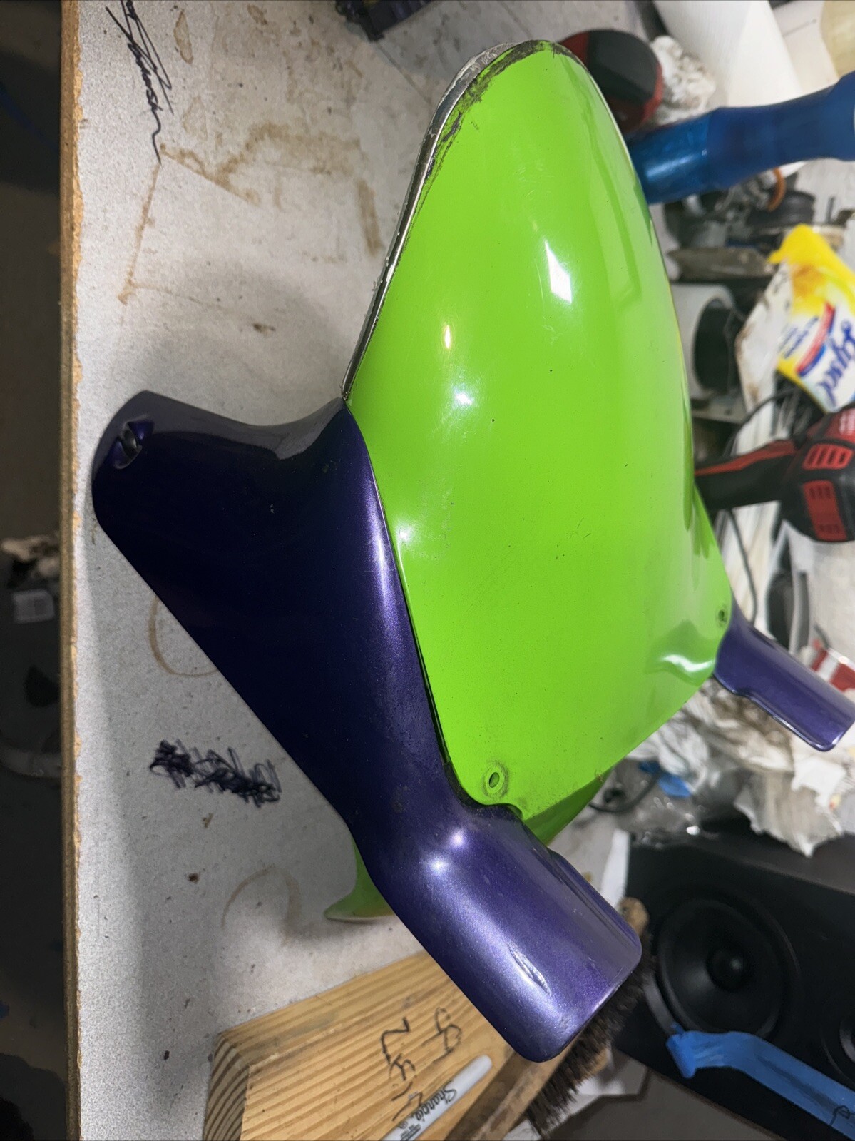 Front Fender Mudguard for Kawasaki Ninja ZX9R 1998 to 1999 K208