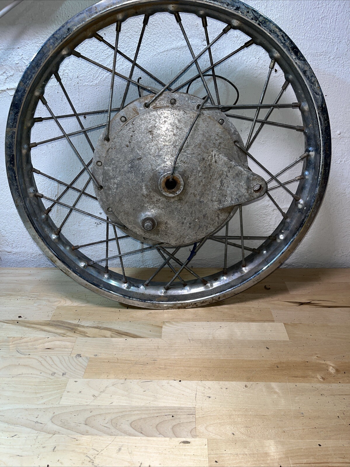 Yamaha RD250? Rear Wheel Rim W/Sprocket #1
