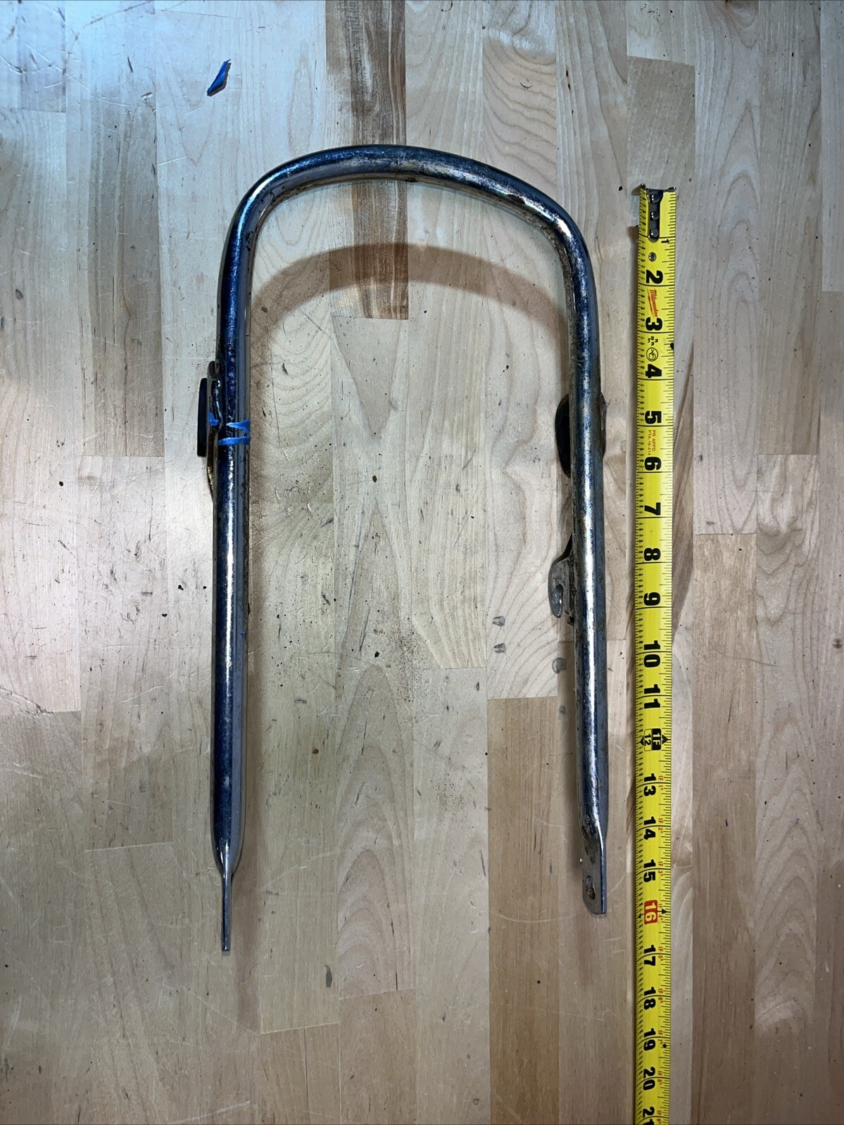 Yamaha RD250 RD350 Rear Stay Grab Bar Sub Frame Bracket #4