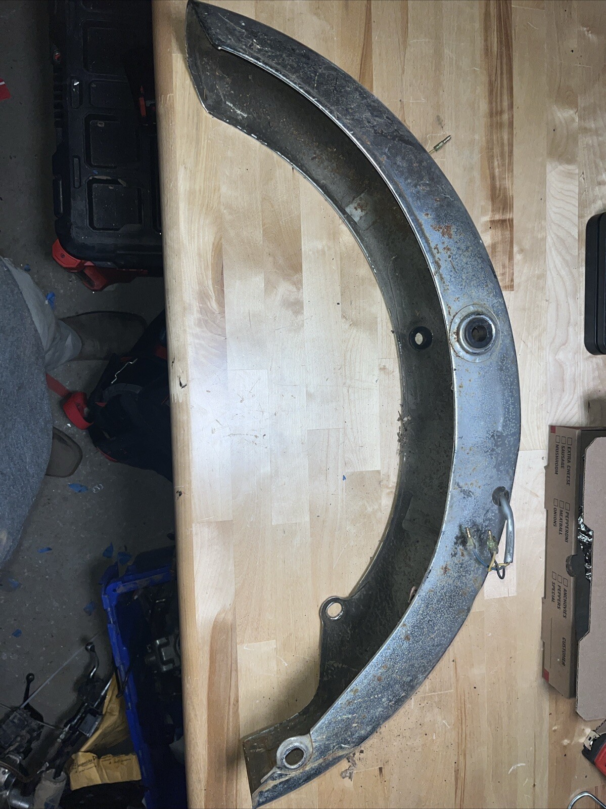 74 Yamaha RD 350 RD350 rear back fender