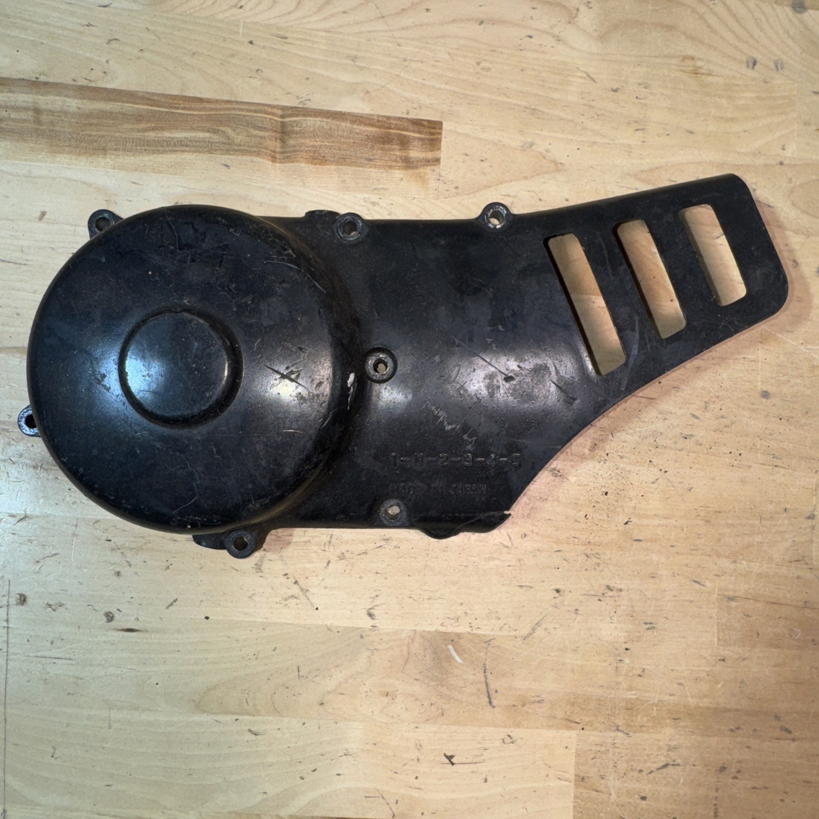 Yamaha 250 DT250 Enduro Engine LEFT Stator Sprocket Cover Vintage 1978 ANX-C30