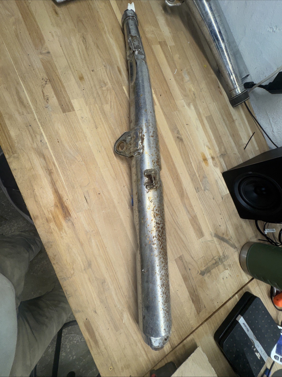 Vintage Yamaha RD350 Exhaust Pipe OEM 2-Stroke Unknown Year 3