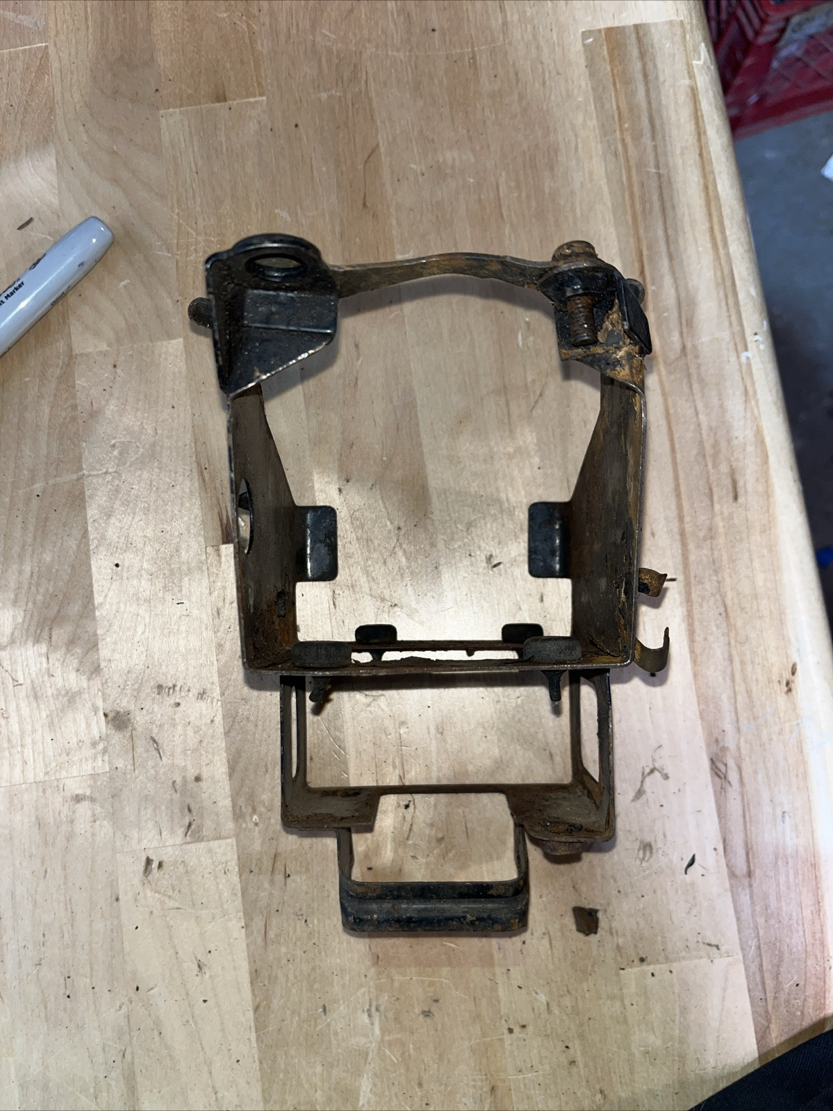 1970 YAMAHA R5 350CC R 5 350 CC BATTERY BOX HOLDER CONTAINER CRADLE #1