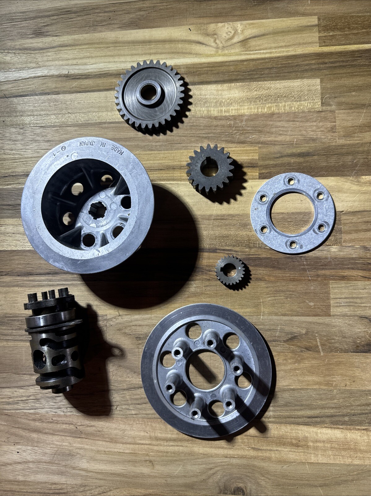1984 Kawasaki KX125 Transmission Gears Lot Shafts Drum Fork Clutch Kx 125