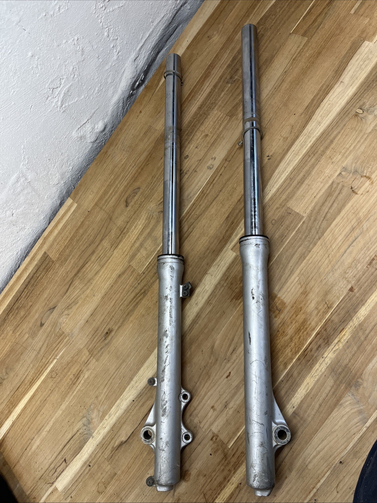 Yamaha DT125LC Front Forks Pair - USED AS-IS Vintage Classic