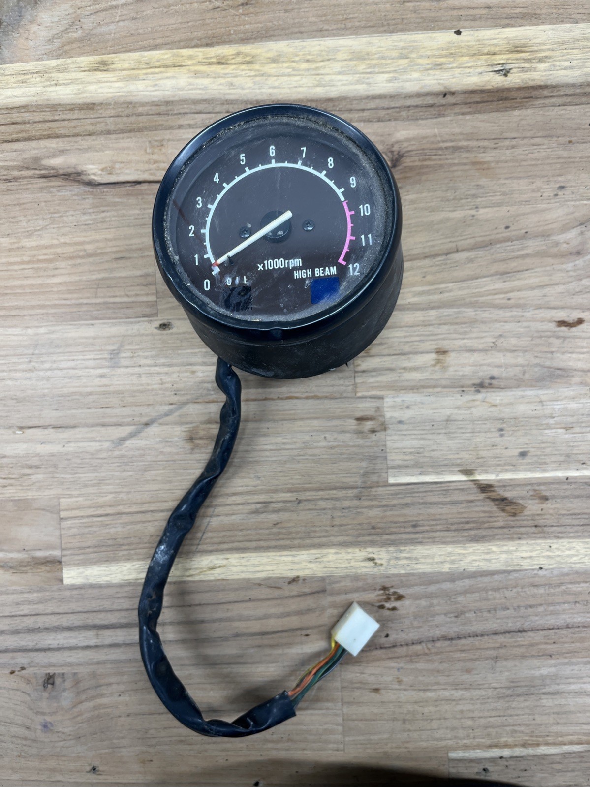 KAWASAKI GSX400F GSX400 TACHOMETER GAUGE 25015-027