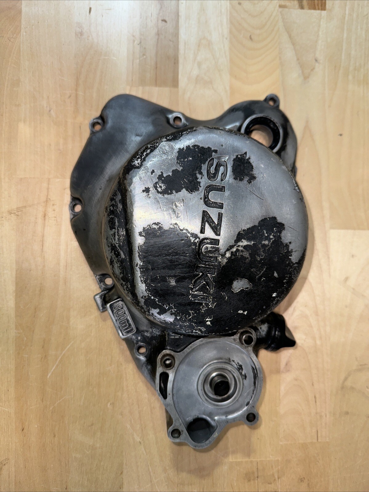 82 Suzuki RM125 RM 125 OEM Engine Outer Right Clutch Cover Case