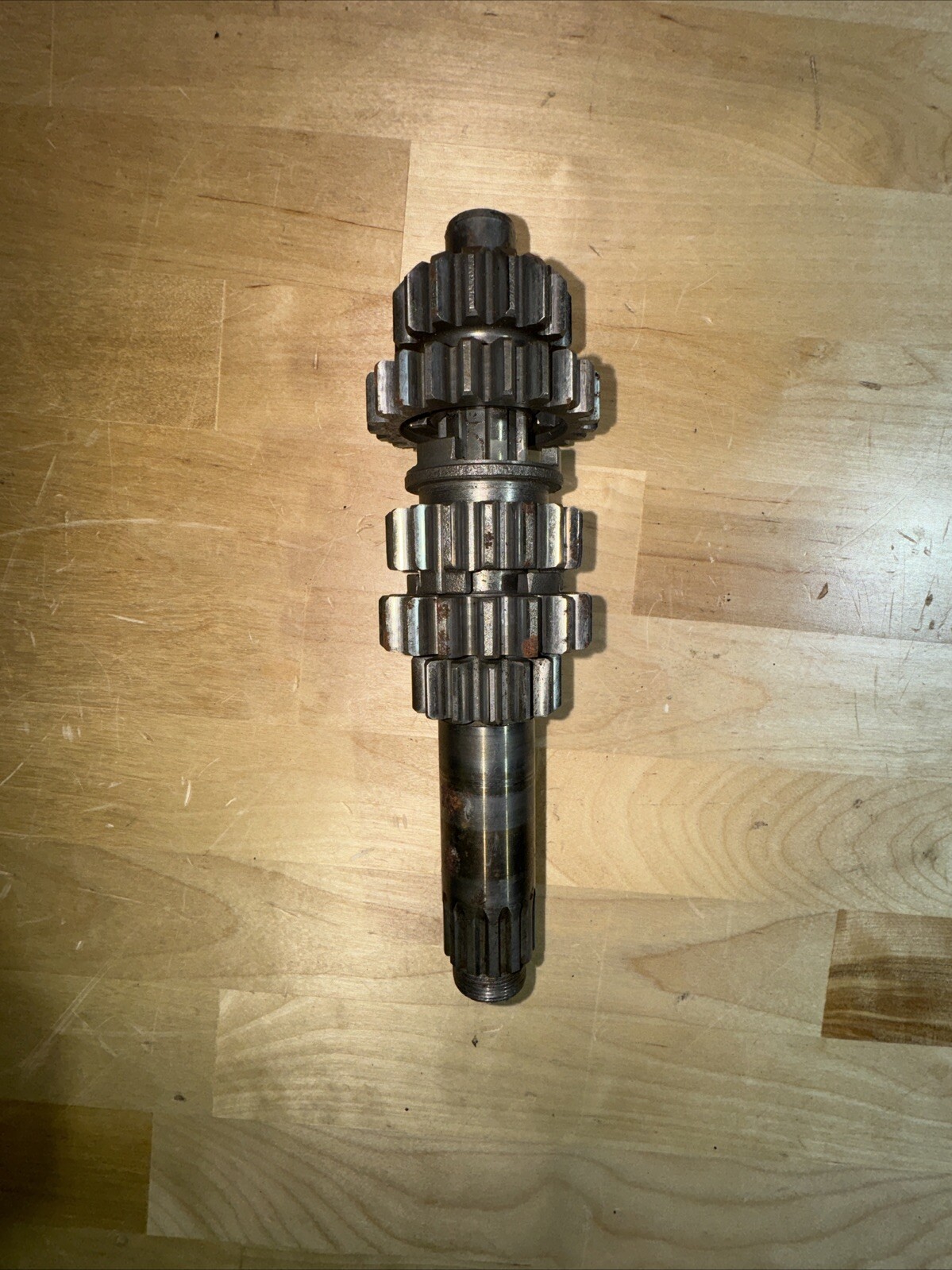 1984 83-87 Yamaha YZ250 YZ 250 Main Axle Tranny Clutch Shaft Counter Shaft Drive