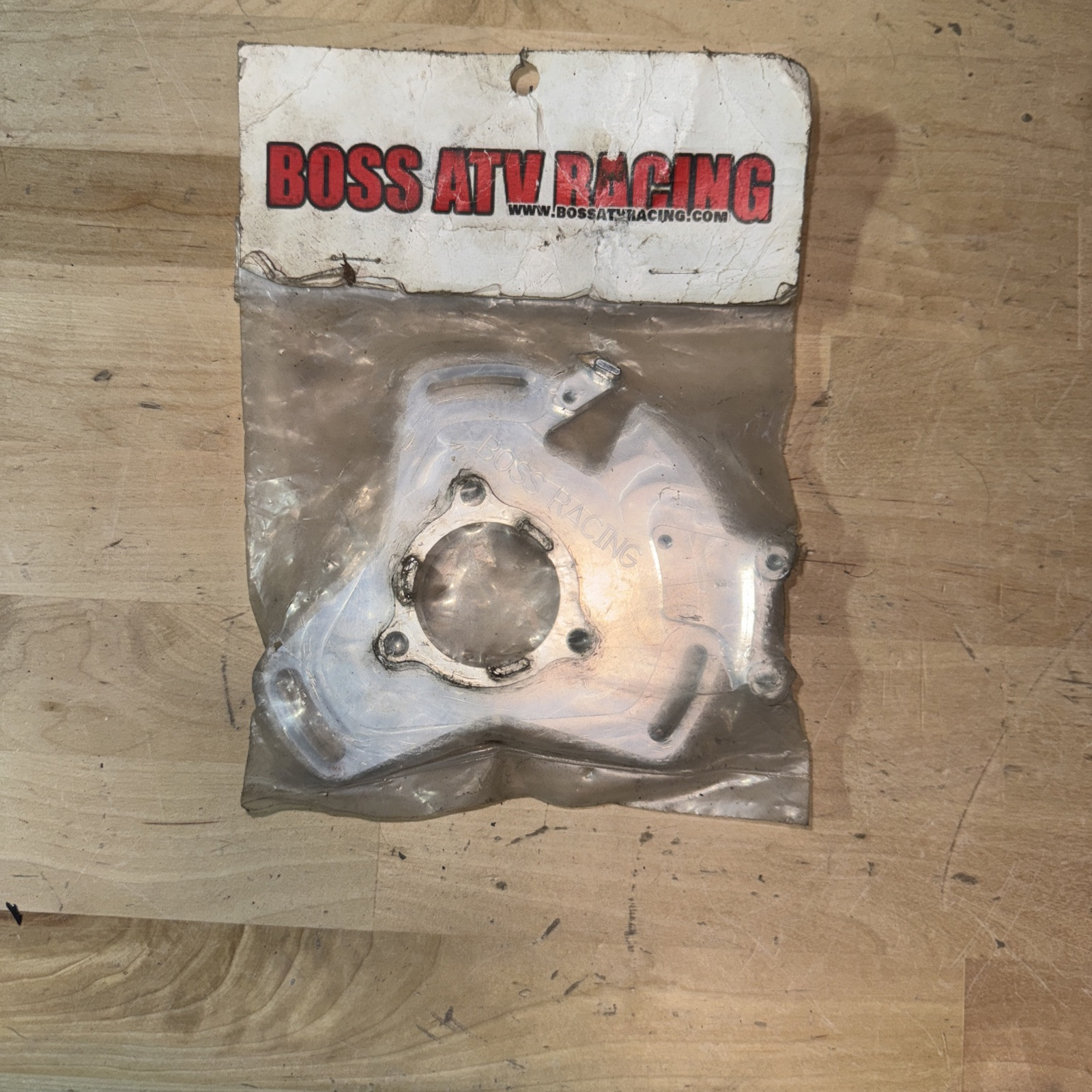 Boss ATV Racing billet adjustable stator plate for a Yamaha Banshee 1987-2006