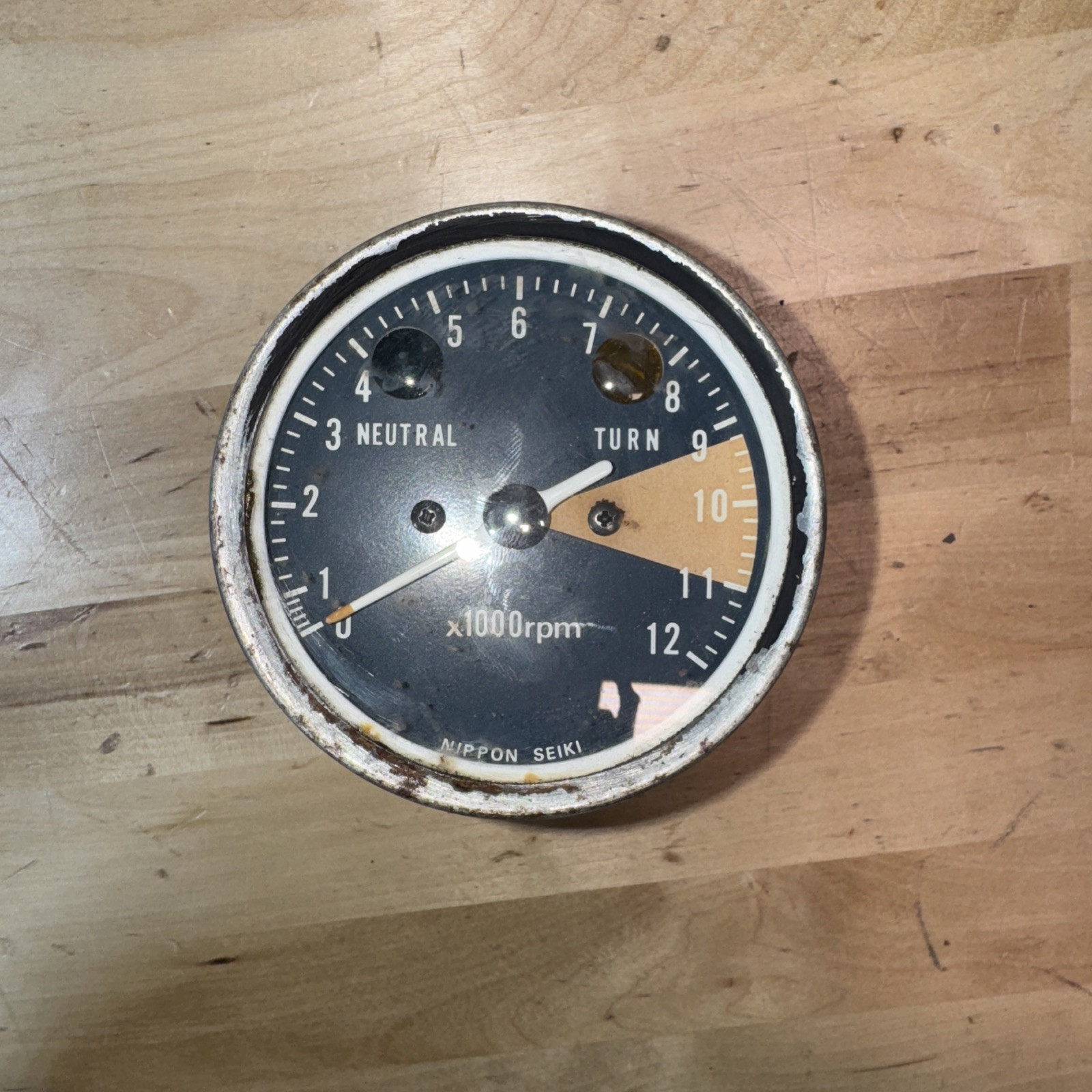 1974 Honda CL200 Scrambler Tachometer Tach Gauge Dial PL1024-G3+