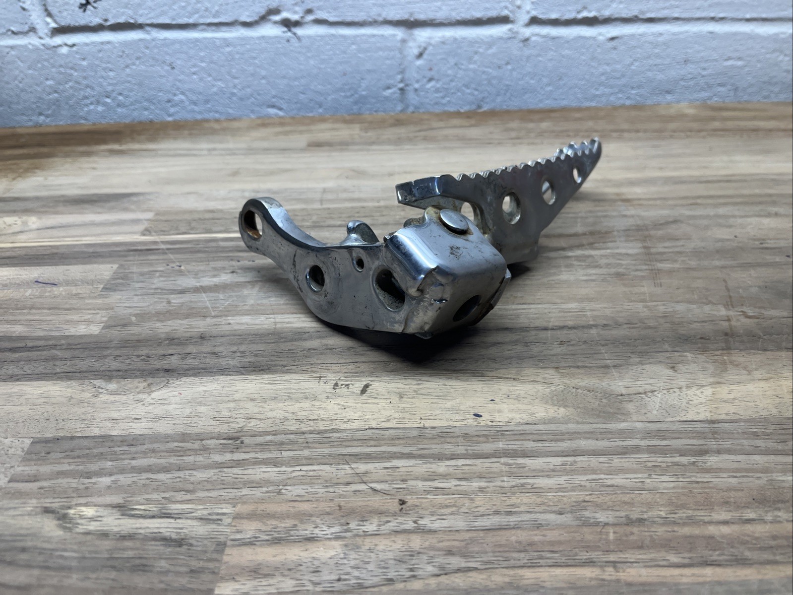 1986-87 Chrome TRX250r Left Foot Peg