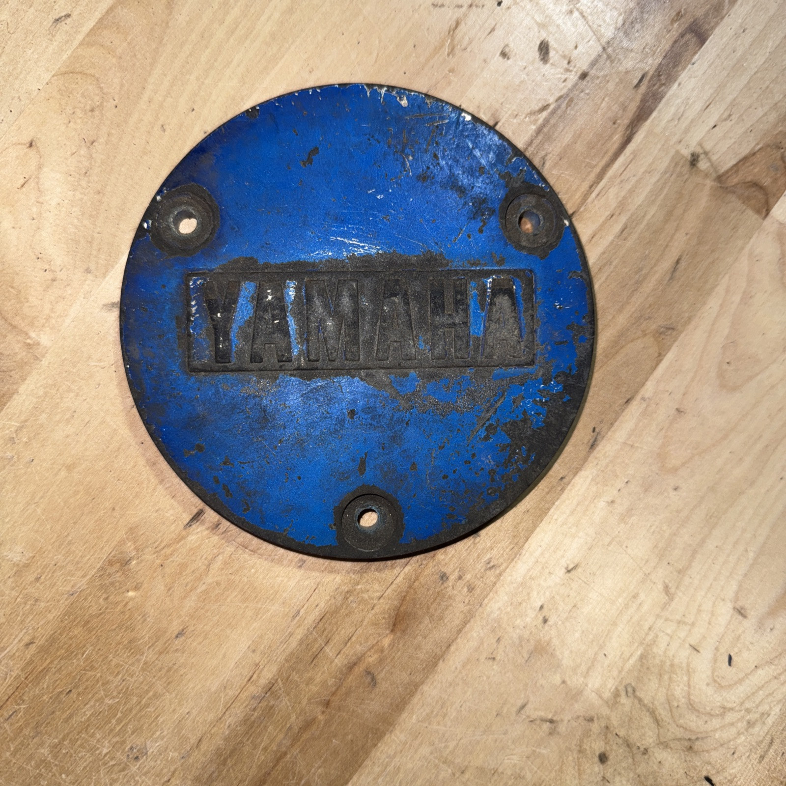 YAMAHA BANSHEE 350 FOUR WHEELER ATV ENGINE CLUTCH PANEL BLUE