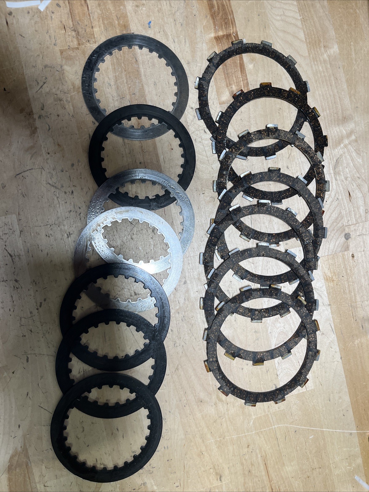 HONDA TRX250R CLUTCH FRICTION AND STEEL PLATES #1