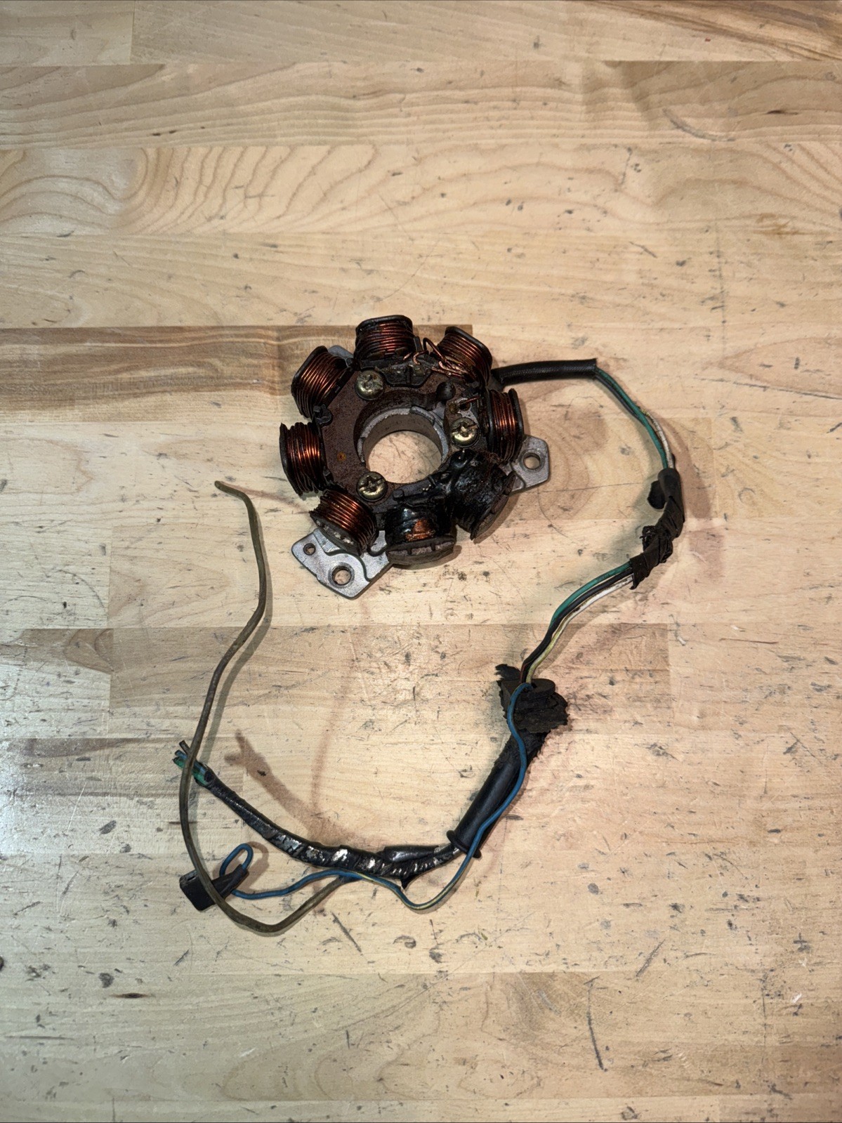 TRX 250 TRX250r 250R STATOR / MAGNETO 4 REBUILD DAMAGED COIL ATC 2